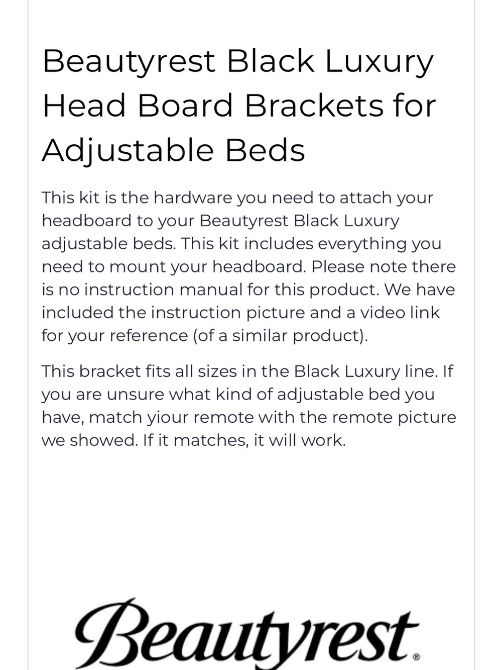 brackets for bed - Picture 3 of 3